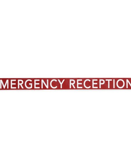 Emergency Reception 122x11
